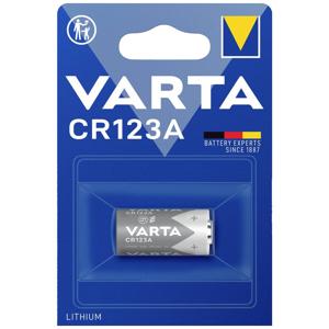 Varta LITHIUM Cylindr. CR123A Bli 1 CR123A Fotobatterij Lithium 1430 mAh 3 V 1 stuk(s)