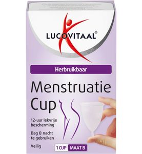 Lucovitaal Lucovitaal Menstruatie Cup Maat B (1st)