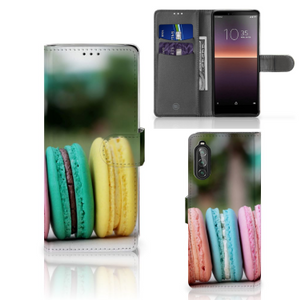 Sony Xperia 10 II Book Cover Macarons