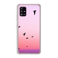 Fly away: Samsung Galaxy A51 5G Transparant Hoesje