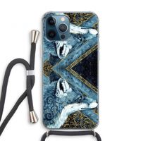 Golden Fox: iPhone 12 Pro Transparant Hoesje met koord