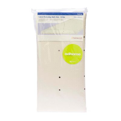 Douche-badmat Ctc A/slip Wit 76x35,5cm Homecraft