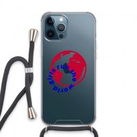 Run The World: iPhone 13 Pro Max Transparant Hoesje met koord