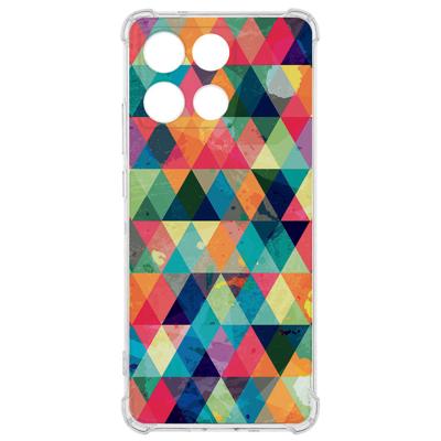 TPU Telefoonhoesje Motorola Moto G56 - Geruit backcover