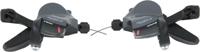 SHIMANO duimversteller "claris sl-r2000 / 2030" shim.shifter claris slr2000 2/8sp pair fl.bar