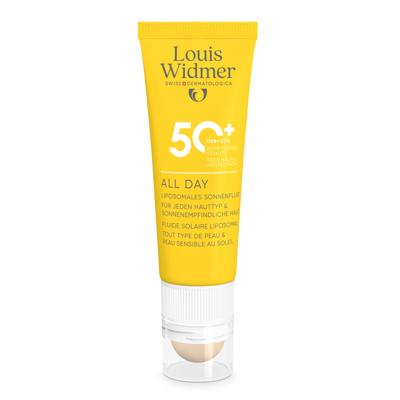 Louis Widmer All Day 50+ met Lippenverzorging Stick 50+ Licht Geparfumeerd 25ml