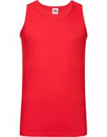 Fruit Of The Loom F260 Valueweight Athletic Vest - Red - XXL - thumbnail