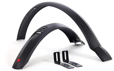 Hebie Spatbordset taipan mtb 20 inch 50 mm zwart