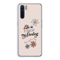 Tough Life: Oppo A91 Transparant Hoesje