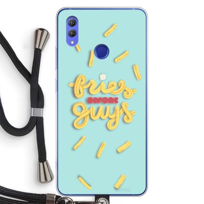 Always fries: Honor Note 10 Transparant Hoesje met koord