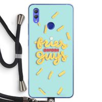 Always fries: Honor Note 10 Transparant Hoesje met koord
