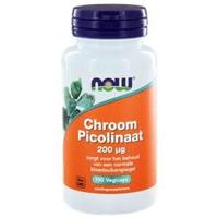Chroom Picolinaat 200 mcg 100 vegicaps - NOW Foods