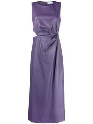 Simkhai robe longue à découpes - Violet