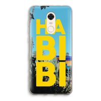 Habibi Majorelle : Xiaomi Redmi 5 Transparant Hoesje