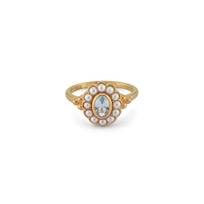 Dames ring 24KAE 12416Y/54 14 Gouden
