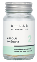 D-Lab Nutricosmetics - D-Lab Absolu Omega 3 Capsules 28 stuk 28 pc