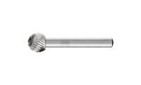 PFERD 22420536 Freesstift HSS Bol 12 mm Lengte 51 mm Afmeting, Ø 12 mm Werklengte 10 mm Schachtdiameter 6 mm 1 stuks PFERD 22420536 Freesstift HSS Bol 12 mm Lengte 51 mm Afmeting, Ø 12 mm Werklengte 10 mm Schachtdiameter 6 mm 1 stuks