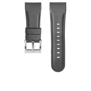 Horlogeband TW Steel CEB3002 / CE3002 Leder Grijs 30mm