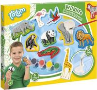 Totum gips gieten en schilderen wildlife