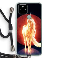 Last Unicorn: Pixel 5 Transparant Hoesje met koord