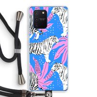 Tijger: Samsung Galaxy Note 10 Lite Transparant Hoesje met koord
