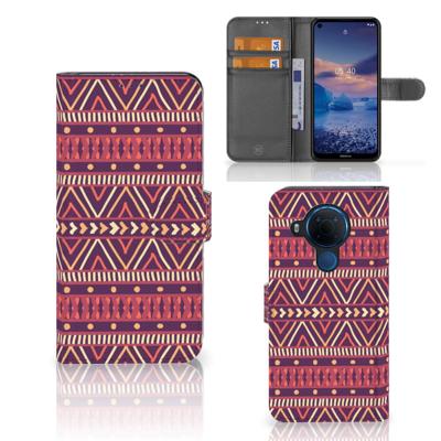 Nokia 5.4 | Telefoon Hoesje | Aztec Paars