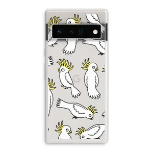 Papegaai: Google Pixel 6 Pro Transparant Hoesje