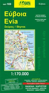 Wegenkaart - landkaart 169 Evia | Orama Wegenkaart - landkaart 169 Evia | Orama