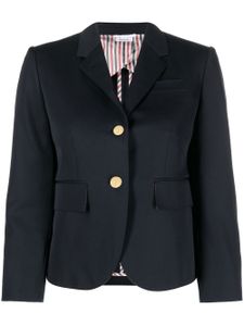 Thom Browne blazer à simple boutonnage - Bleu