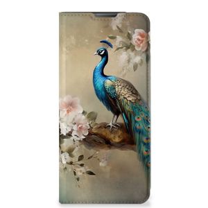 Hoesje maken voor Motorola Moto E20 Vintage Pauwen