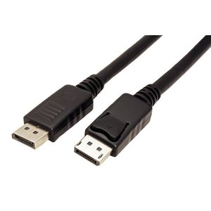 VALUE DisplayPort Cable, DP-DP, LSOH, M/M, zwart, 3 m