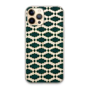 Moroccan tiles: iPhone 13 Pro Max Transparant Hoesje