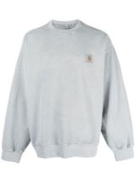 Carhartt WIP sweat en coton à patch logo - Bleu