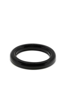 Tom Wood bague Cage Band - Noir