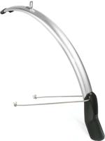 Voorspatbord Eurofender Scatto 28" x 51 mm - zilver