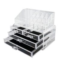 XL Make up Organizer met 16 Vakken en 4 Schuif Laden - Make-up