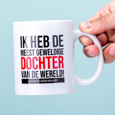 Mok Meest Geweldige Dochter Vaderdag