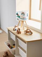Leeslamp op pootjes van hout WAGEN groen