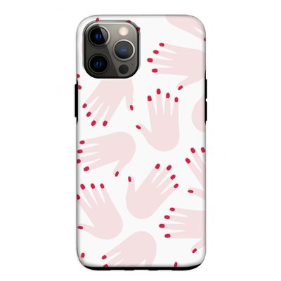 Hands pink: iPhone 12 Tough Case