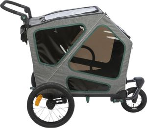 TRIXIE FIETSKAR GRIJS / SALIE 71X85-138X95 CM