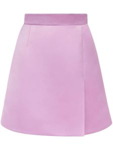 Nina Ricci jupe évasée en satin - Rose