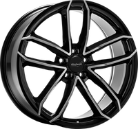 WHEELWORLD WH33 Zwart Spiegel-gepolijst - thumbnail