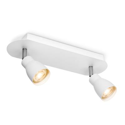 Home sweet home alba 2L LED opbouwspot ↔ 32 cm wit
