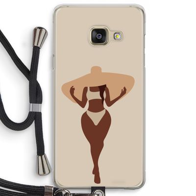 Let's get salty: Samsung Galaxy A3 (2016) Transparant Hoesje met koord