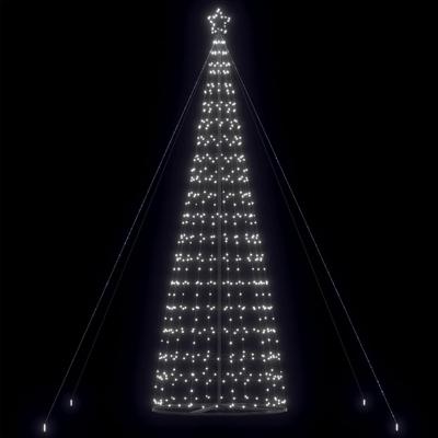 LED-kerstboom 1534 LEDs koud wit 503 cm