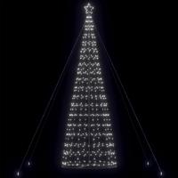 LED-kerstboom 1534 LEDs koud wit 503 cm