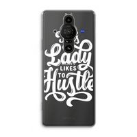 Hustle Lady: Sony Xperia Pro-I Transparant Hoesje Hustle Lady: Sony Xperia Pro-I Transparant Hoesje
