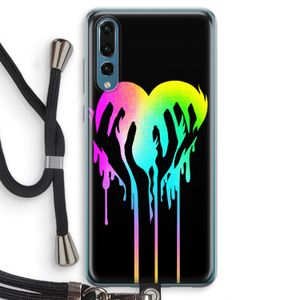 Hold My Heart: Huawei P20 Pro Transparant Hoesje met koord