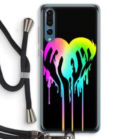 Hold My Heart: Huawei P20 Pro Transparant Hoesje met koord