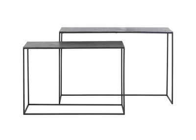 Light & Living Sidetable 'Boca' Set van 2 stuks, kleur Zwart